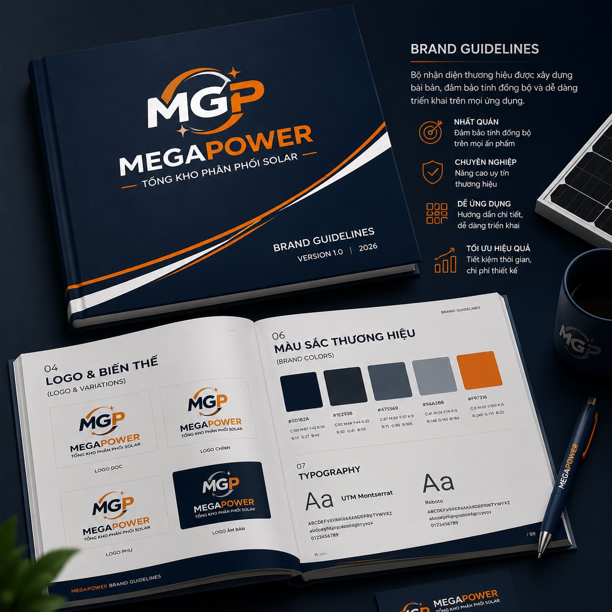 Brand Identity Campaign – MEGAPOWER