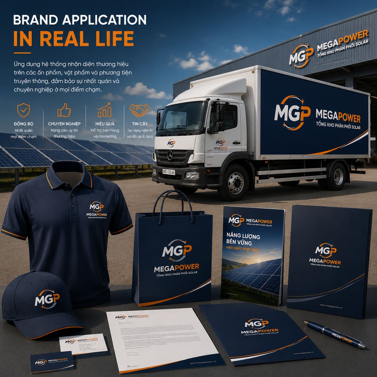 Brand Identity Campaign – MEGAPOWER