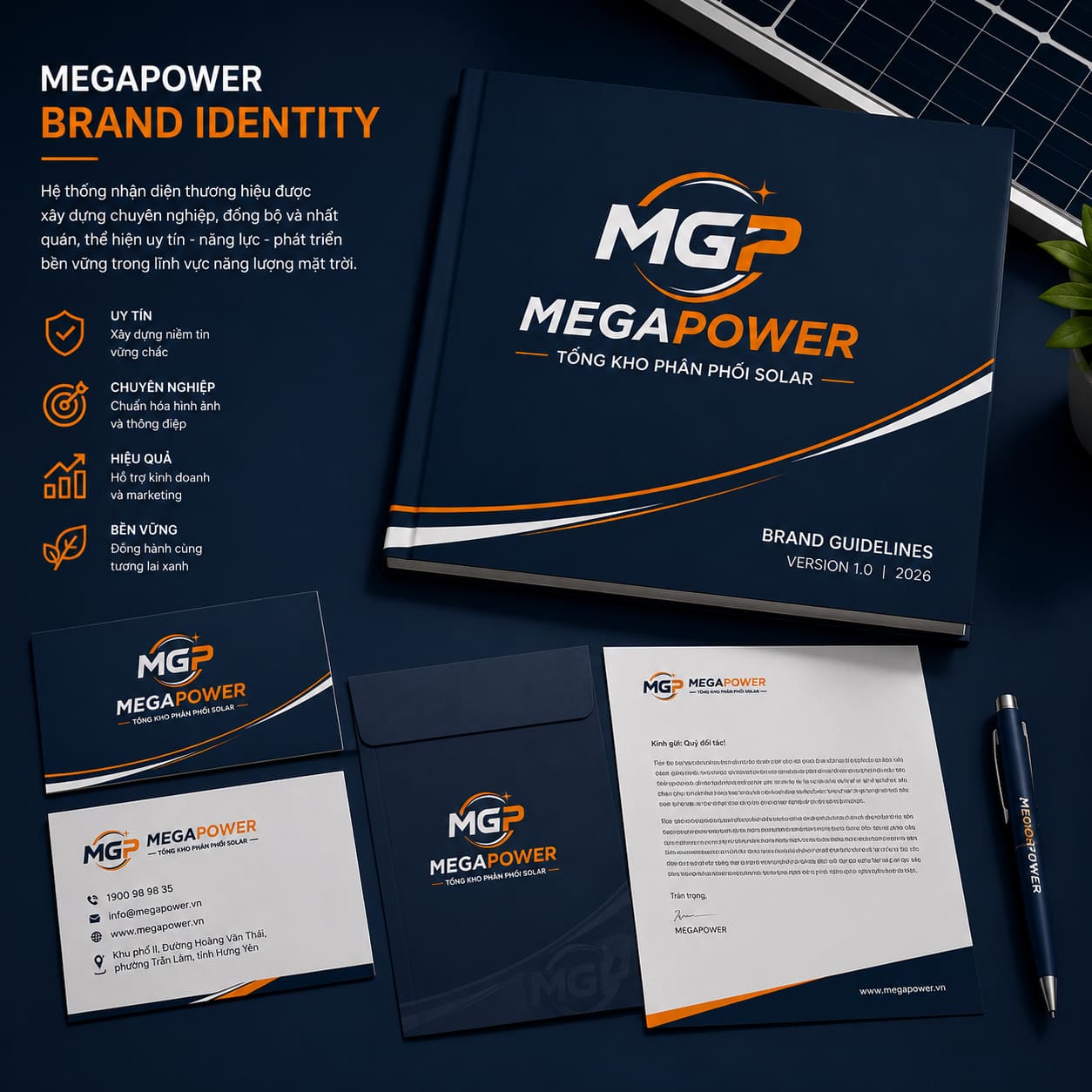 Brand Identity Campaign – MEGAPOWER