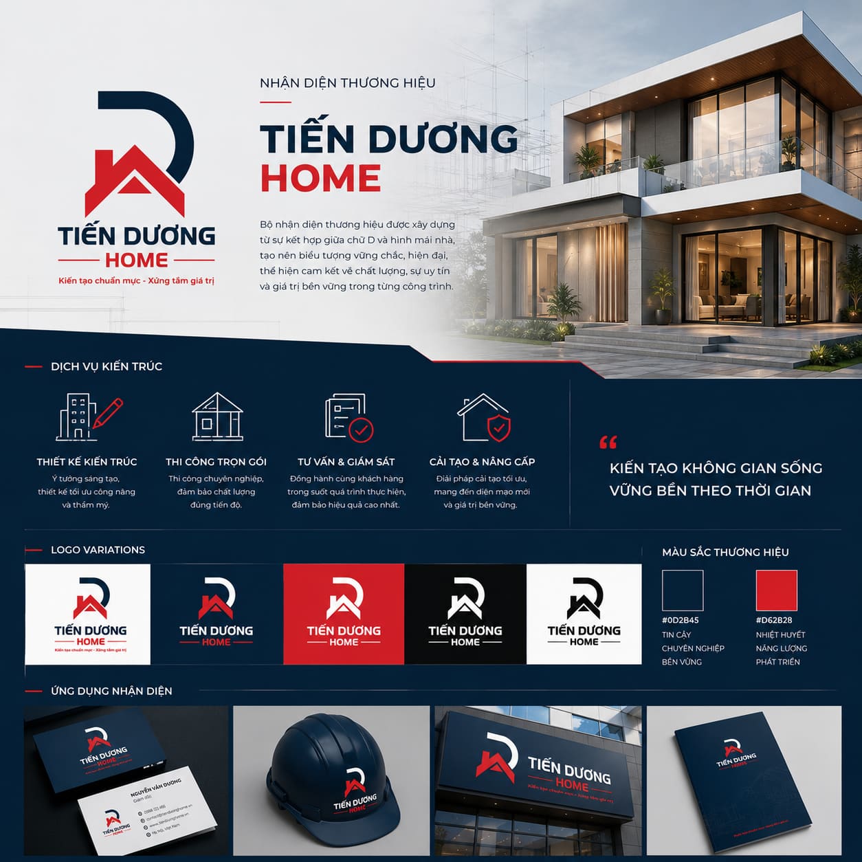 TIẾN DƯƠNG HOME-Brand Identity Design