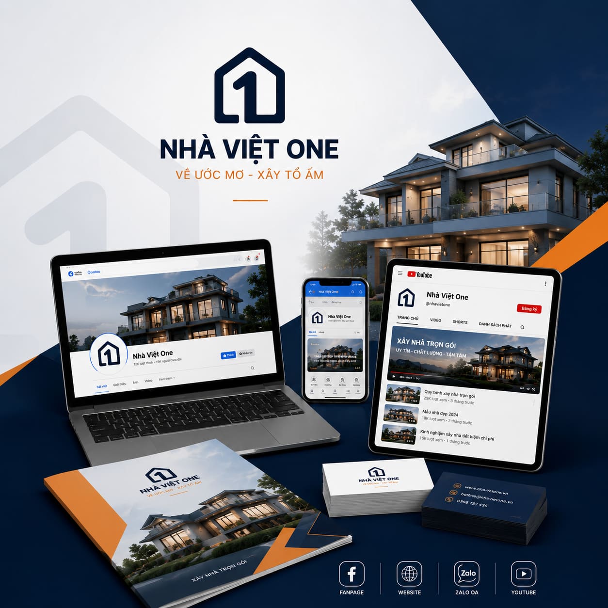 ẤN PHẨM TRUYỀN THÔNG - NHÀ VIỆT BRANDING